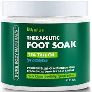 NEW Therapeutic Foot Soak - Tea Tree Oil